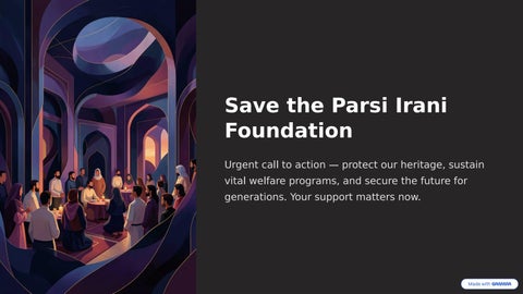 Save-the-Parsi-Irani-Foundation