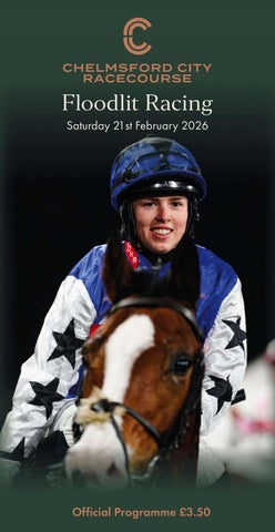 Chelmsford City Racecard - Saturday 21st February