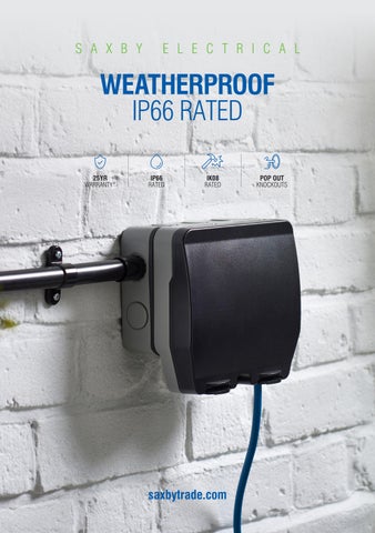 Electrical Weatherproof 灯饰目录 · Saxby 第 3 页