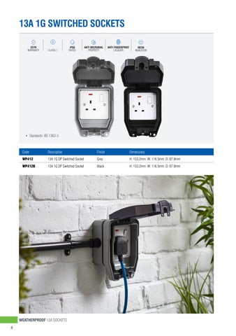 Electrical Weatherproof 灯饰目录 · Saxby 第 4 页