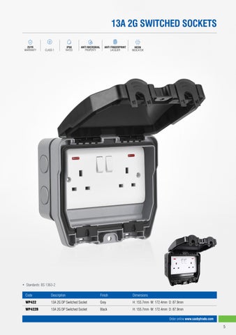 Electrical Weatherproof 灯饰目录 · Saxby 第 5 页