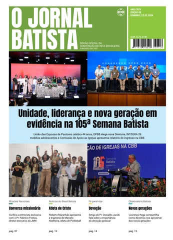 OJB EDIÇÃO 08 - ANO 2026