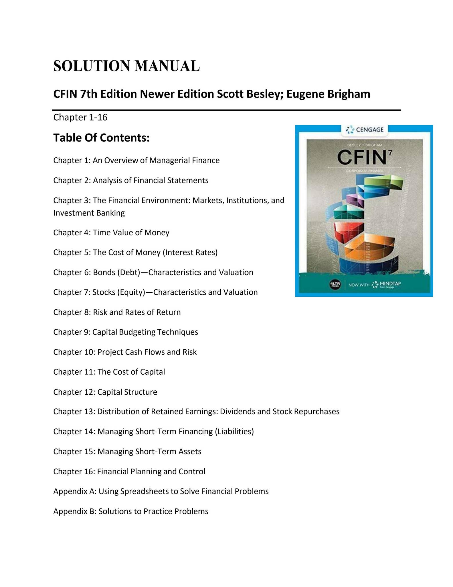 Solution Manual for Cost Management 6th edition by M. Mowen D. R ...