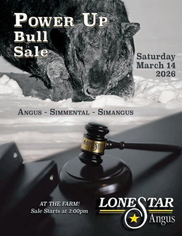 Lone Star Bull Sale Catalogue 2026