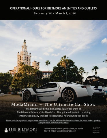 MODA Miami Guide 2026