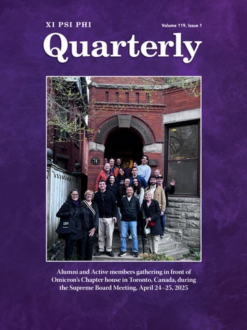 Xi Psi Phi Quarterly (Volume 119, Issue 1)