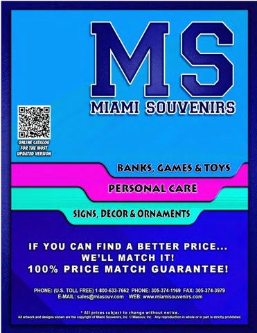 2026 MS TOYS, PERSONAL CARE, SIGNS & ORNAMENTS