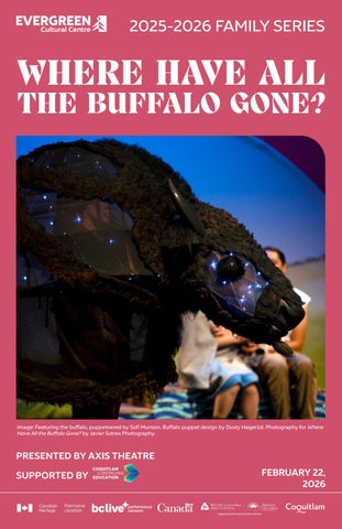 Show Program | Axis Theatre: Where Have All The Buffalo Gone?