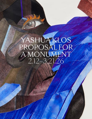 Yashua Klos: Proposal for a Monument