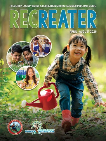 Frederick County Parks & Recreation 2026 Spring Summer RECREATER