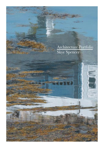 Skye Spencer Architecture Portfolio