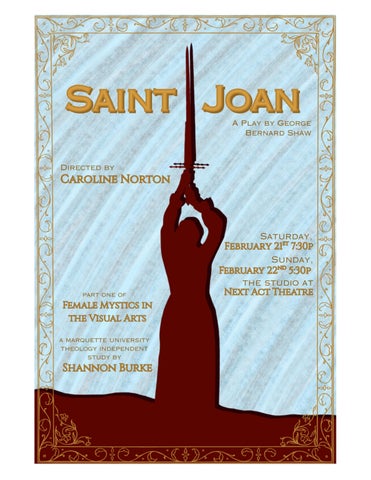 Saint Joan Program