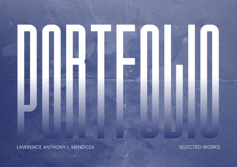 Lawrence Mendoza's Architecture Portfolio