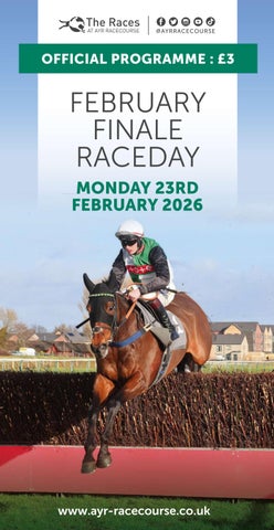 Ayr Racecard - Monday 23rd February