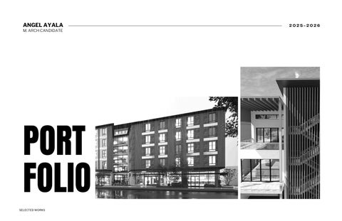 Angel Ayala, M. Arch Candidate