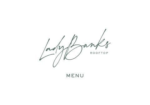Lady Banks Menu Feb 26