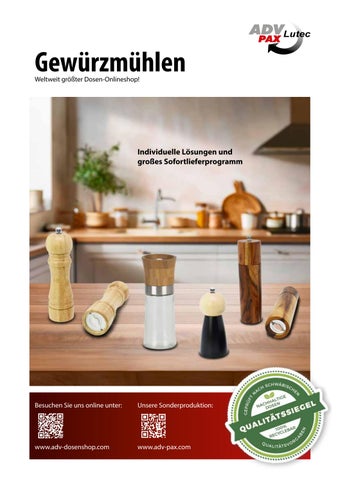Katalog Gewürzmühlen 2026