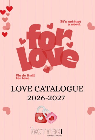 Love That Speaks Luxury – Dottedi Gift Catalogue 2026–2027