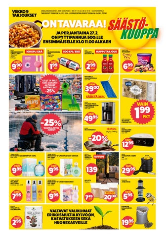 Säästökuoppa - On tavaraa!