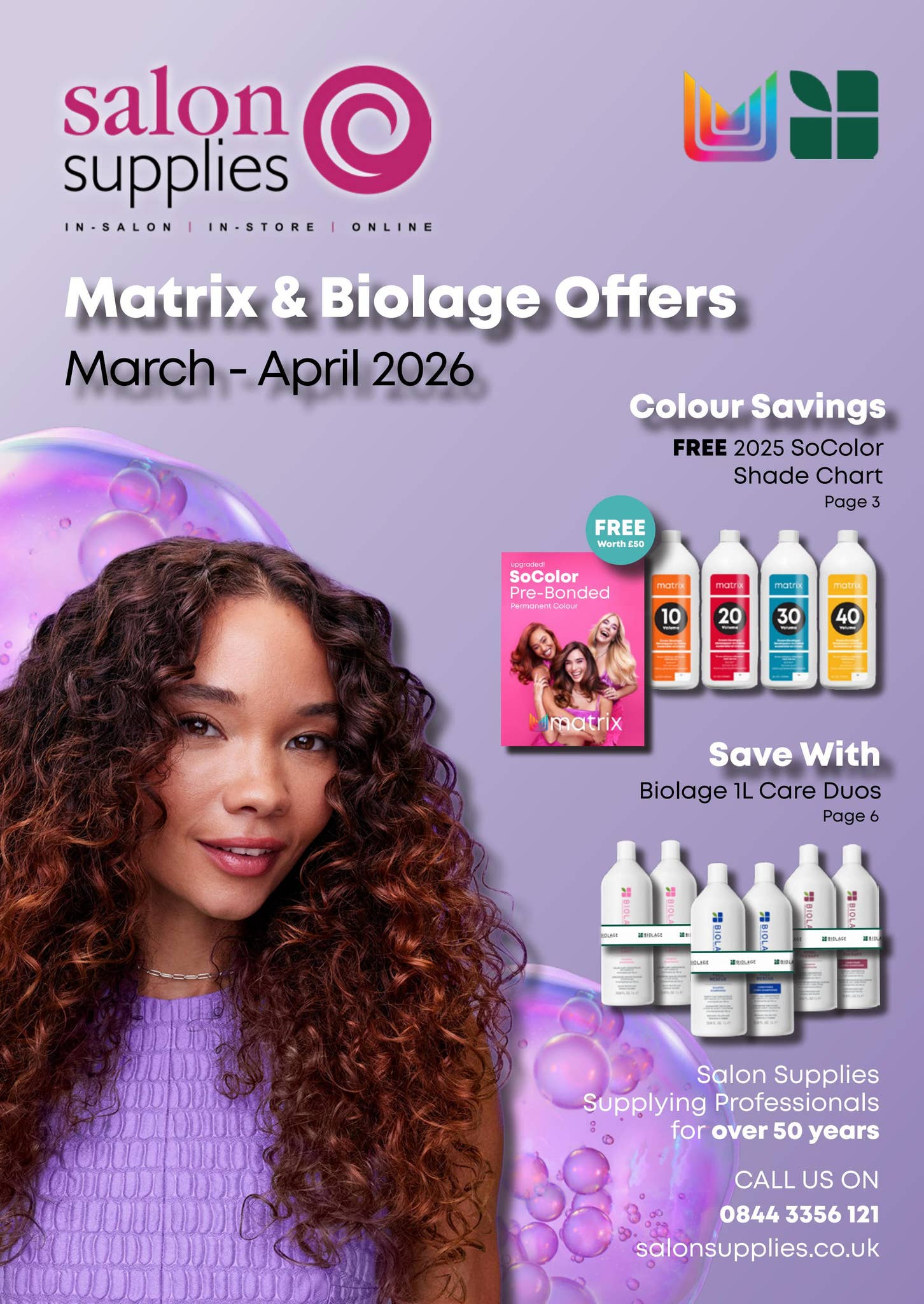 Matrix Offer Matrix Offer Brochure March - April 2026 by Salon Supplies - Issuu