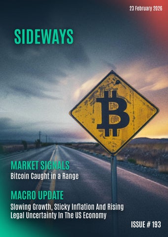 Bitfinex Alpha #193 | Sideways