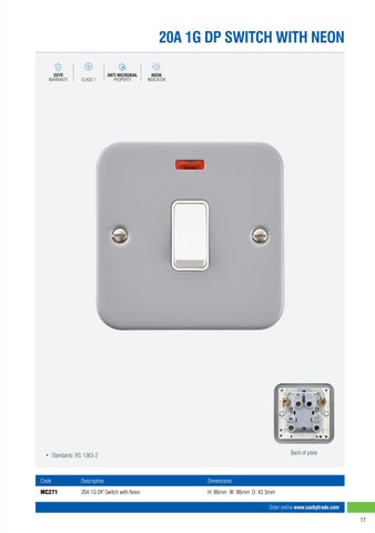 Electrical Metal Clad 灯饰目录 · Saxby 第 11 页