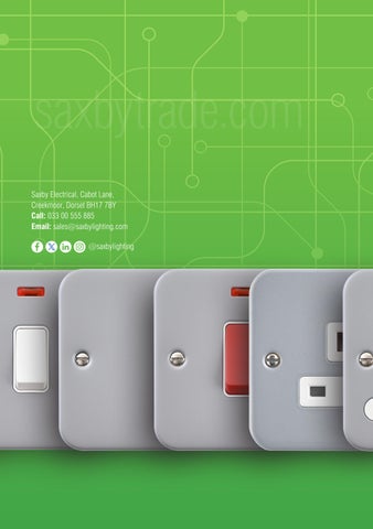 Electrical Metal Clad 灯饰目录 · Saxby 第 16 页