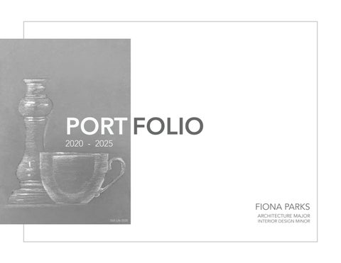 Portfolio - 2025 - Fiona Parks