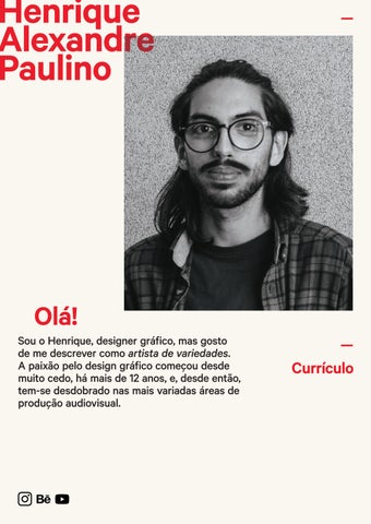 Currículo - Henrique Paulino
