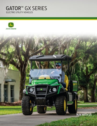 Gator GX Series Electric Utility Vehicles