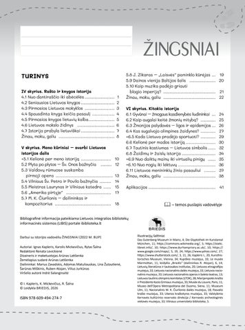 Žingsniai. Užduočių sąsiuvinis 6 klasei, 2 dalis, 2022 m. BUP