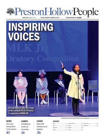 Preston Hollow People March 2026