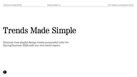 Spring/Summer '26 Trend Report