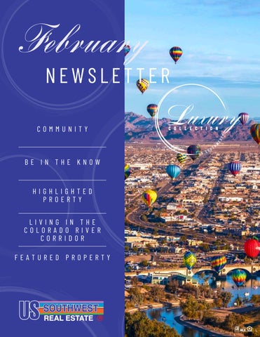 US Southwest® Luxury Collection February 2026 Newsletter