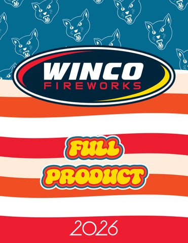 WINCO FIREWORKS 2026 FULL CATALOG