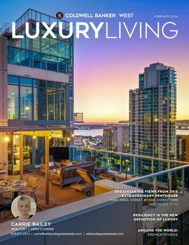 Carrie Bailey | Luxury Living, February 2026