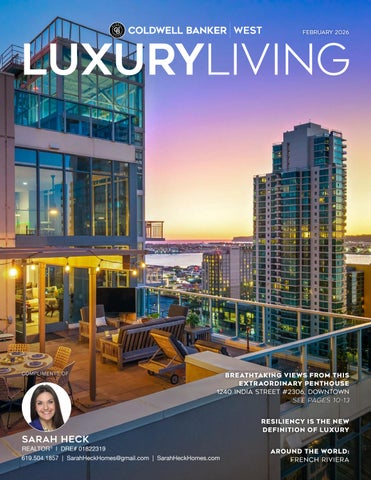 Sarah Heck | Luxury Living, February 2026
