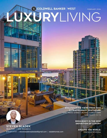 Steven Sladek | Luxury Living, February 2026