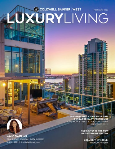 Amy Saflar | Luxury Living, February 2026