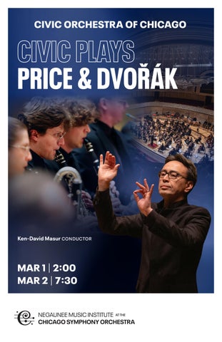 Program Book - Civic Plays Price & Dvořák