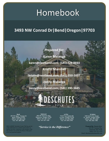 3493 NW Conrad Dr, Bend - Homebook