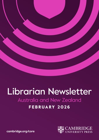 ANZ Librarian Newsletter February 2026
