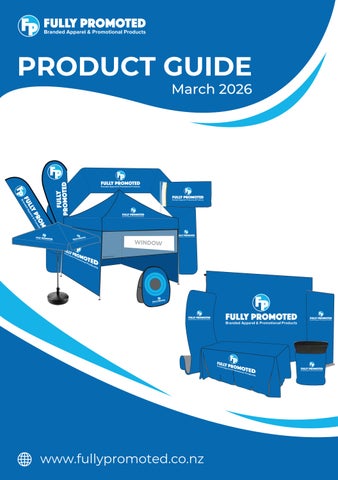 FullyPromoted - MARCH 2026 Catalogue