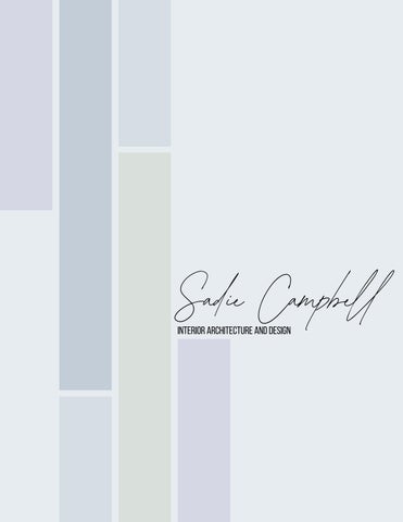 Sadie Campbell Interior Architecture and Design Portfolio