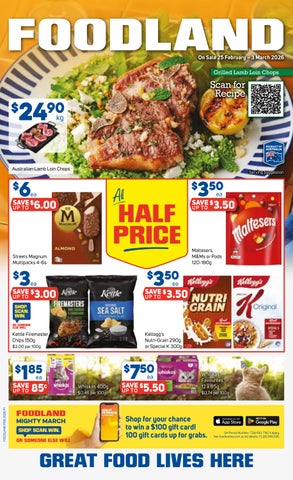 SA - Foodland Catalogue 25.2.26