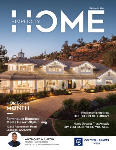 Anthony Manzon | Home Simplicity, February 2026