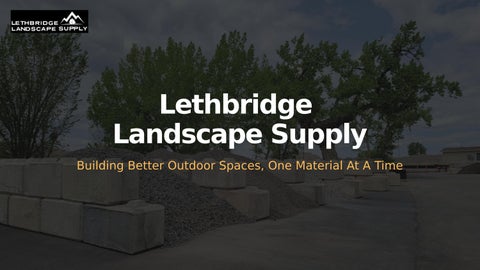 Lethbridge Landscape Supply Offers Artificial Turf Solutions