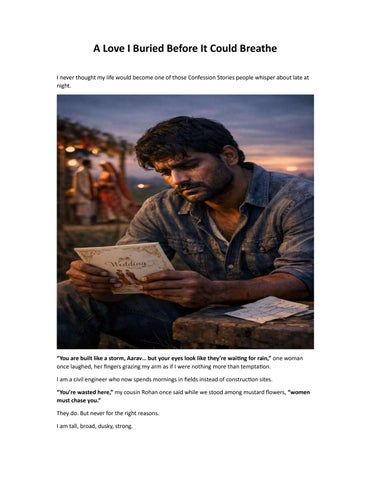 A Love I Buried Before It Could Breathe