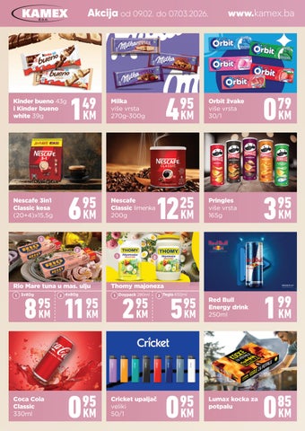 Kamex akcija 02.2026