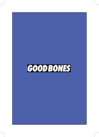 Good Bones Zine Tofu